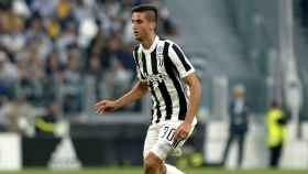 Bentancur durante un partido de la Juventus. Foto: Juventus.com