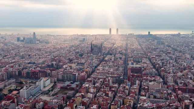 Imagen de archivo de la ciudad de Barcelona.