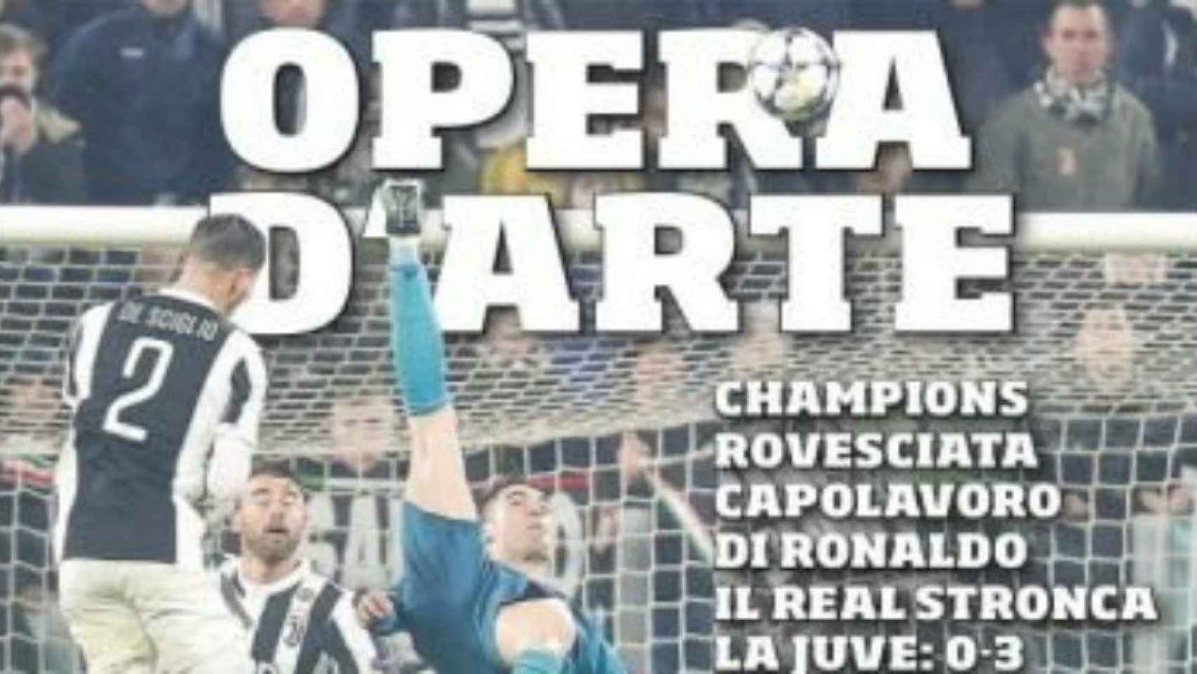 Portada Corriere dello Sport