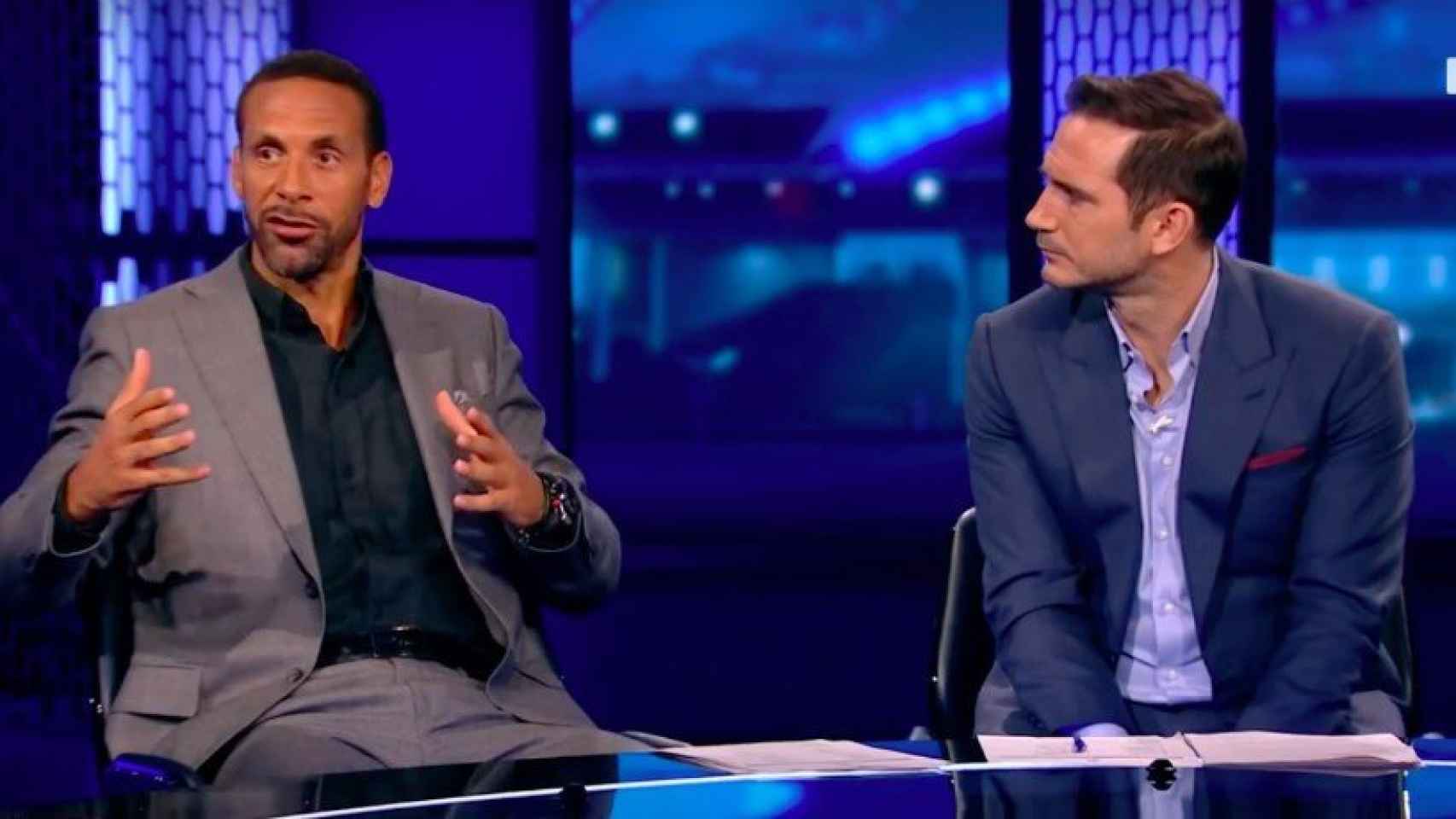 Ferdinand y Lampard