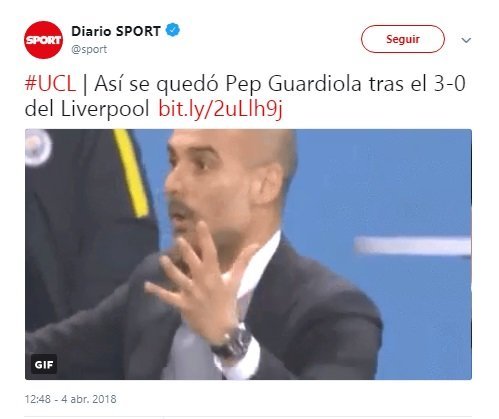 Los mejores memes de Guardiola por el Liverpool - City