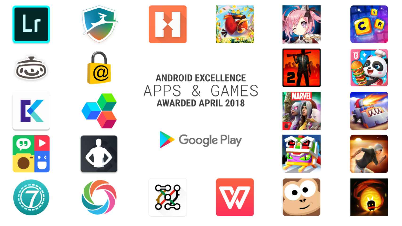 Estas son las mejores aplicaciones y juegos de abril, según Google