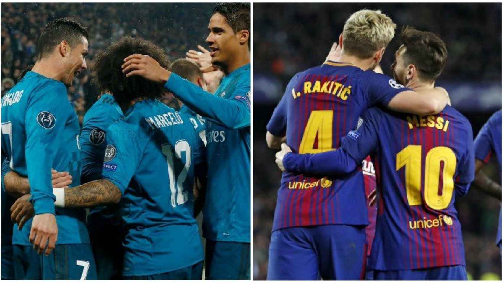 Real Madrid y Barcelona, en Champions League