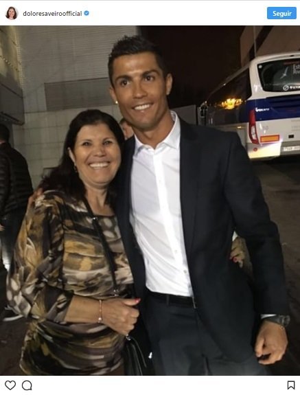 Dolores Aveiro, la madre de Cristiano, trolea a los atléticos