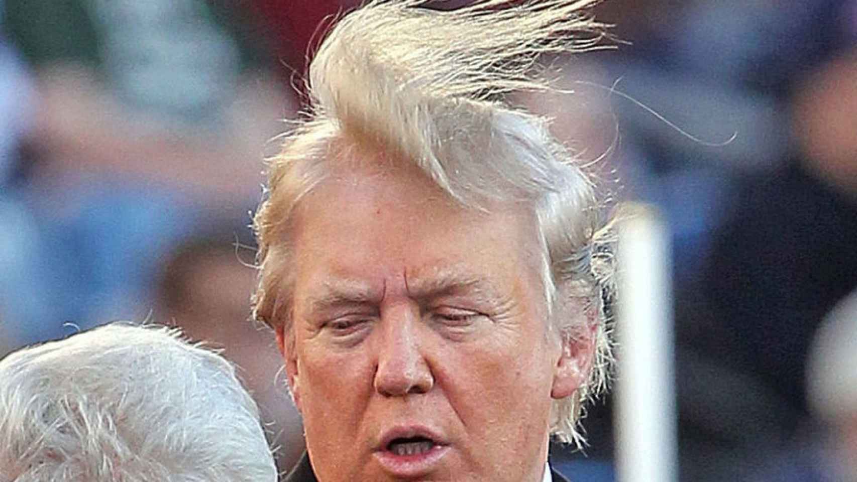 Donald Trump, en guerra contra su propio pelo
