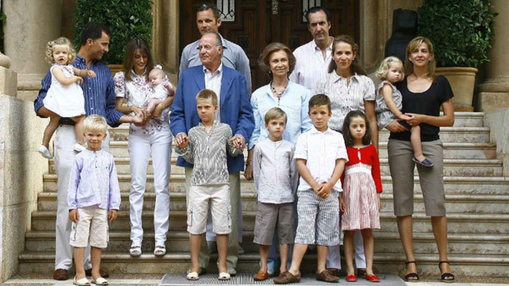 La familia real, al completo en Miravent