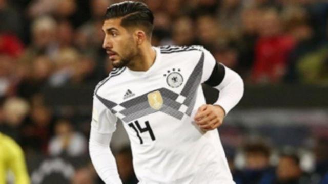 Emre Can con la selección de Alemania. Foto: Instagram (@ec2323)