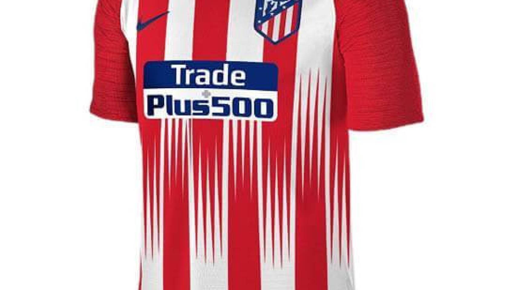 será la nueva camiseta Atlético de Madrid con corazón azulgrana