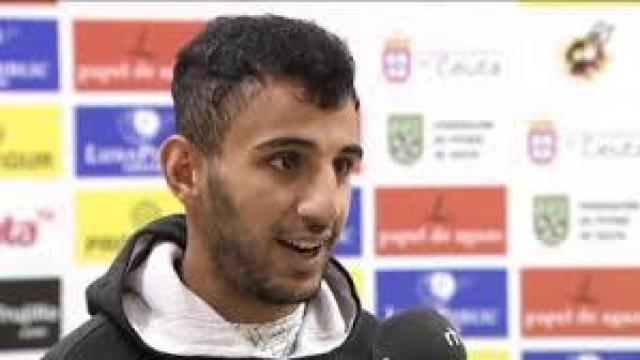 Nabil, jugador del Ceuta.