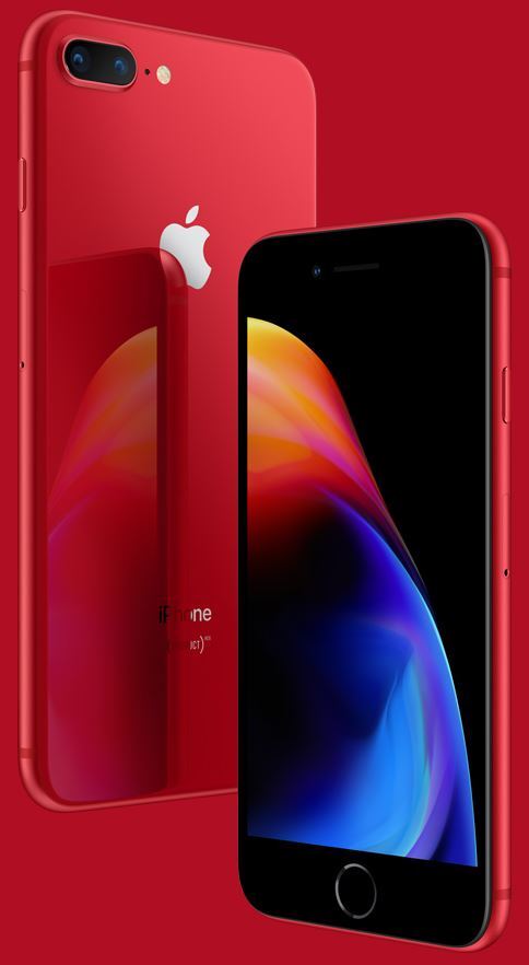 iphone 8 y 8 plus (product)red special edition