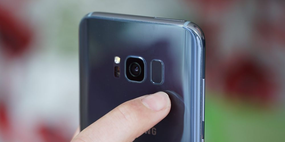 galaxy s8 huellas