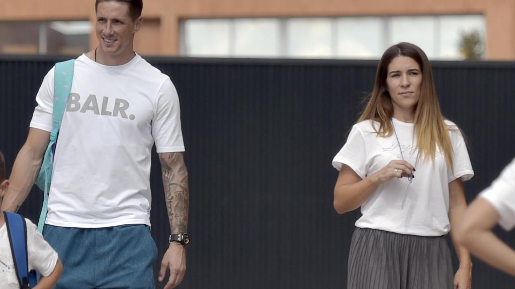 Fernando y Olalla en septiembre de 2017.