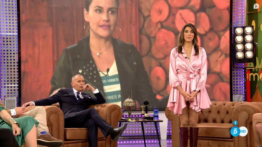 Paz Padilla en el programa.