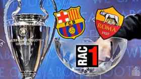 Sorteo de los cuartos de final de la Champions entre el Barceloan y la Roma