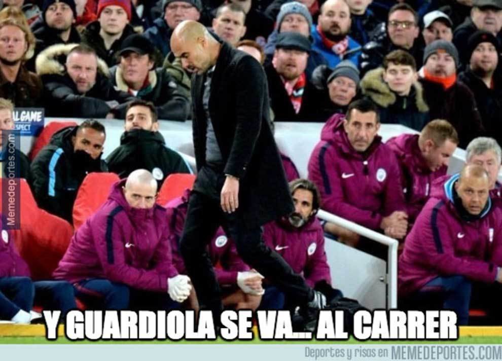 Guardiola Protagonista De Los Memes Tras El Fracaso Del City