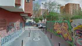 Calle San Félix del barrio de La Fama, en Murcia, donde se ha cometido el asesinato machista