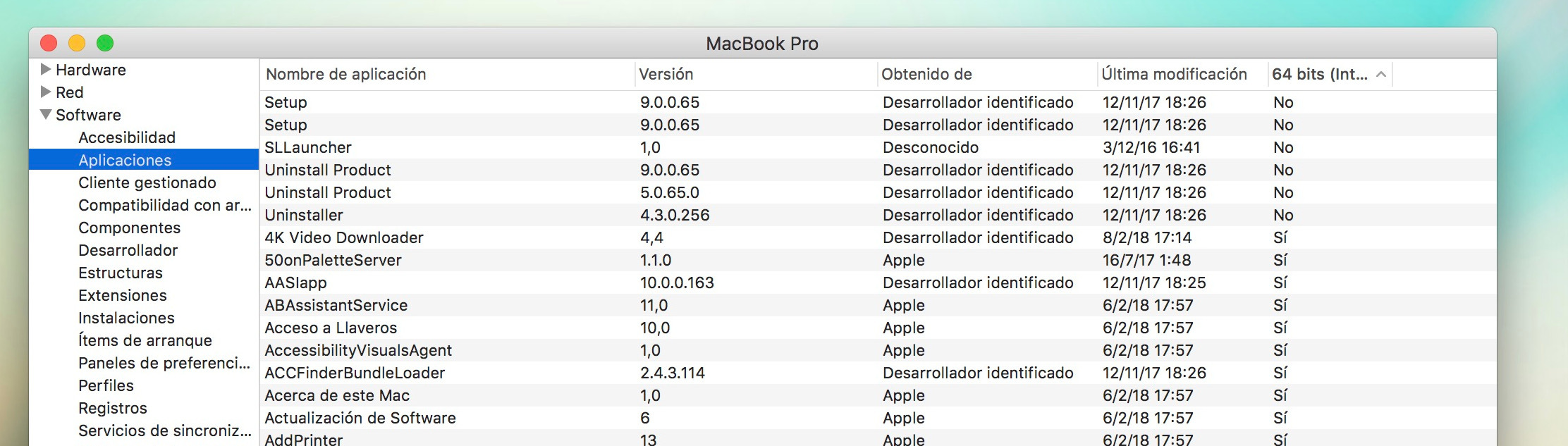 macos 32 bits 5