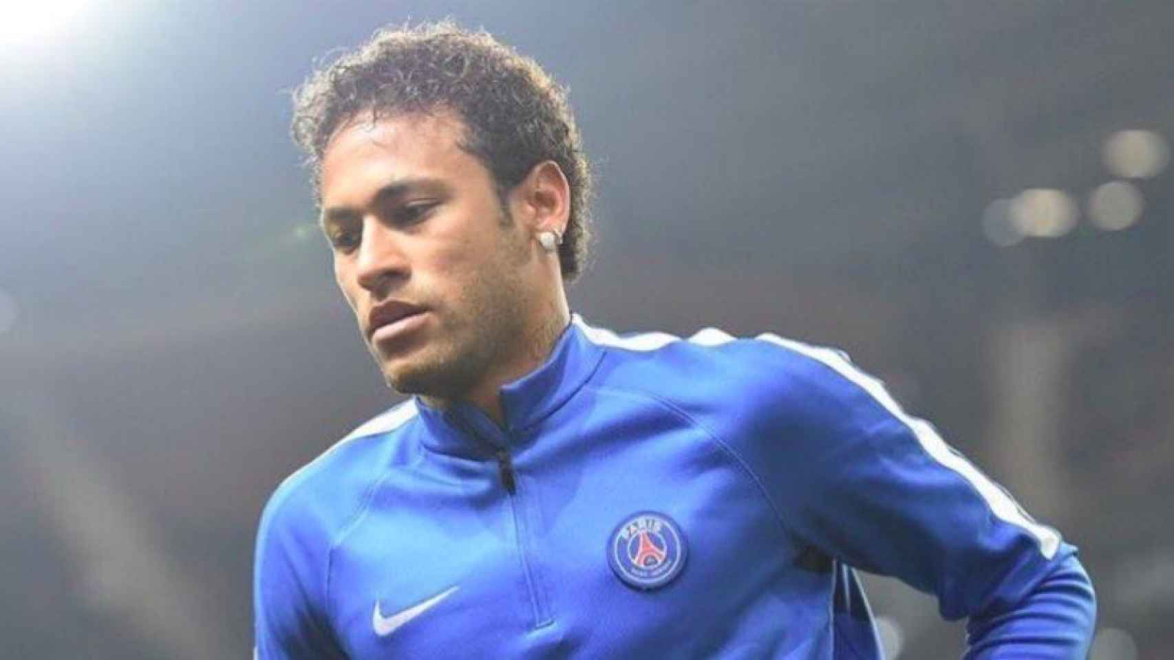 Neymar calienta con el PSG. Foto Instagram (@neymarjr)