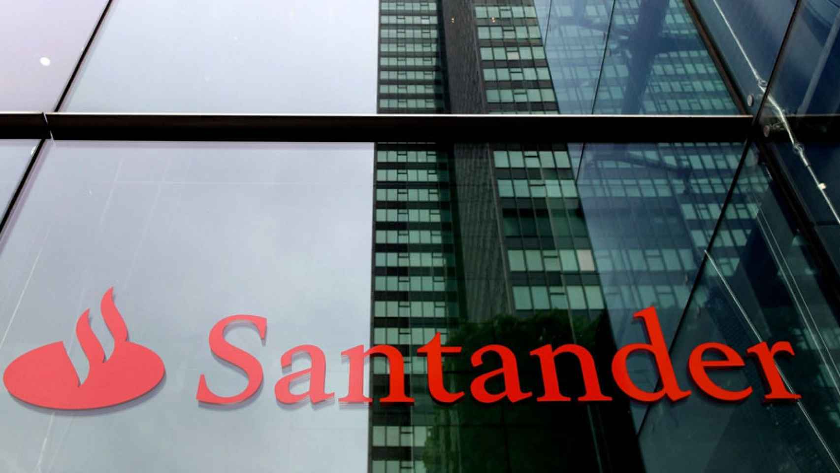 Logo del Banco Santander en una imagen de archivo.
