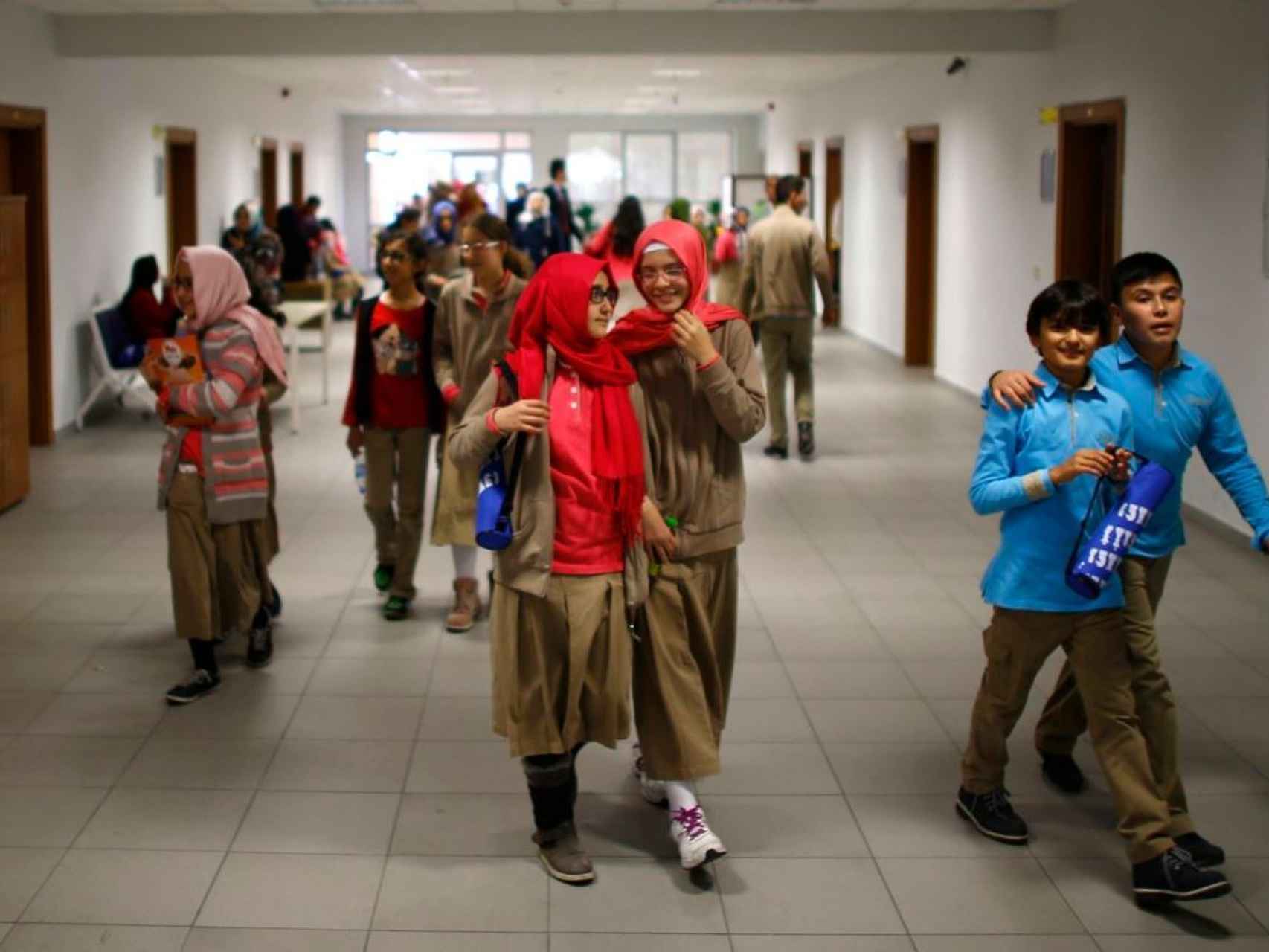 Estudiantes de una escuela Imam Hatip en Turquía