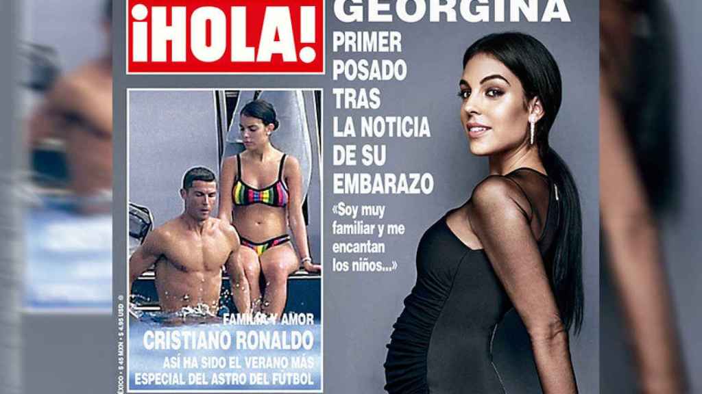 Georgina Rodríguez, portada de '¡HOLA!'