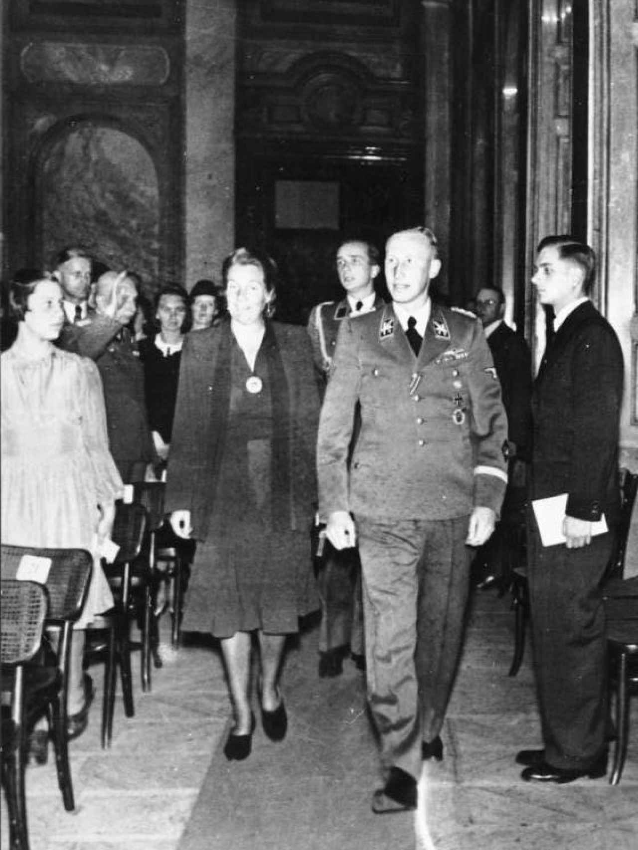 Los Heydrich, en sus días de poder.