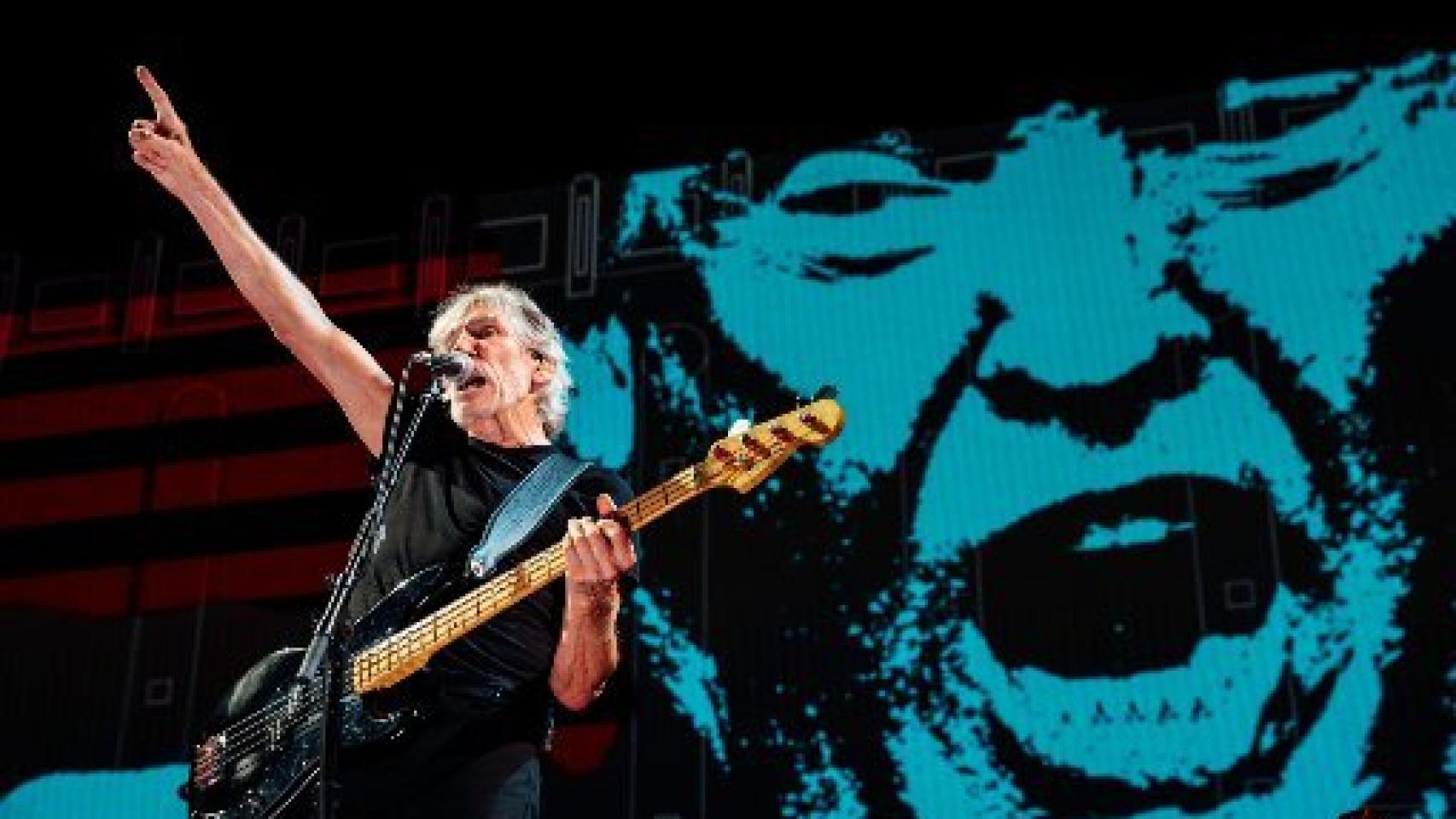 Image: Roger Waters ante el muro de Pink Floyd