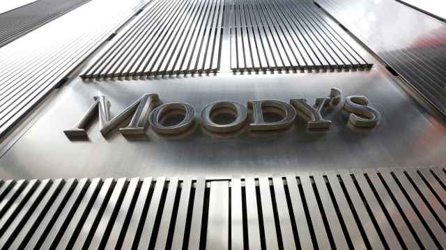 El logotipo de la agencia Moody's en sus oficinas del World Trade Center, en Nueva York.