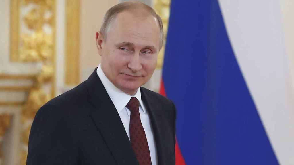 El presidente ruso, Vladimir Putin, en el Kremlin.