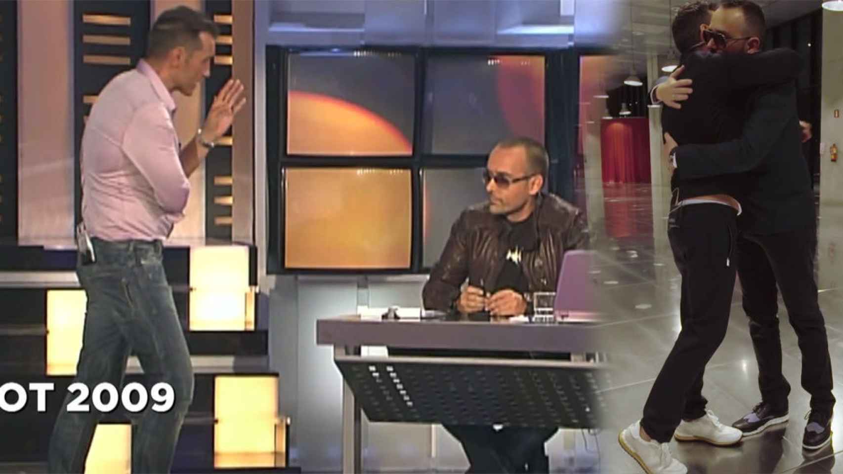 Así fue la reconciliación de Risto Mejide y Jesús Vázquez en ‘Factor X’