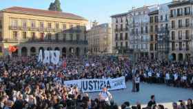 35.000 se manifiestan en Pamplona a favor de los acusados del 'caso Alsasua'