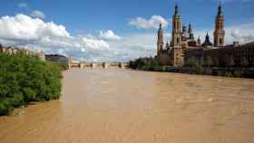 El río Ebro, a su paso por Zaragoza.