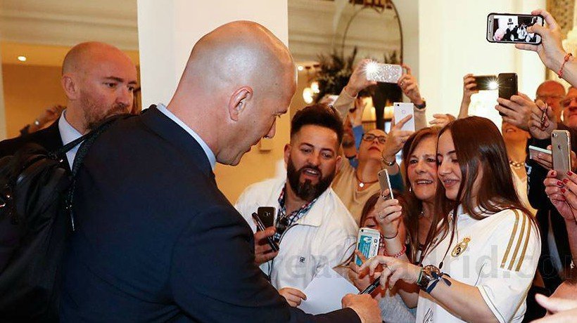 Vídeo | Así fue la llegada del Real Madrid a Málaga
