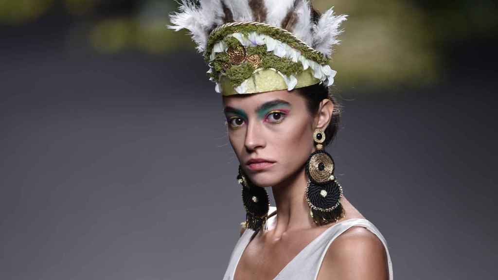 Rocío Crusset en la Mercedes-Benz Fashion Week Madrid