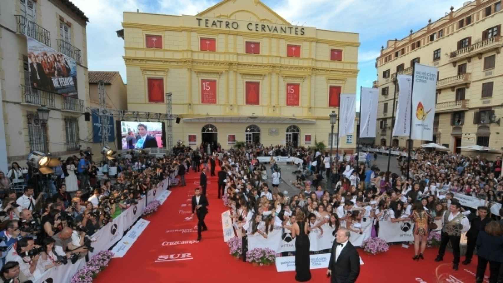 El festival de cine de Málaga.
