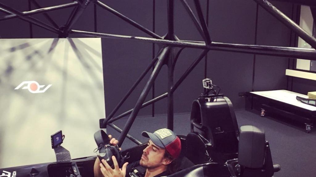 Alonso pasó sin problemas el test en el simulador de Le Mans.