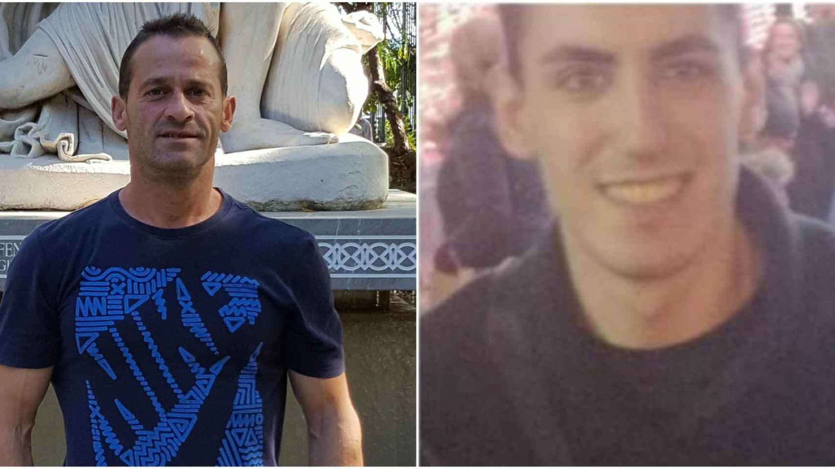 Los dos asesinados, José Luis, de 43 años, y Juan Alberto, de 23 años