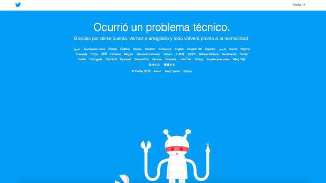 twitter caido