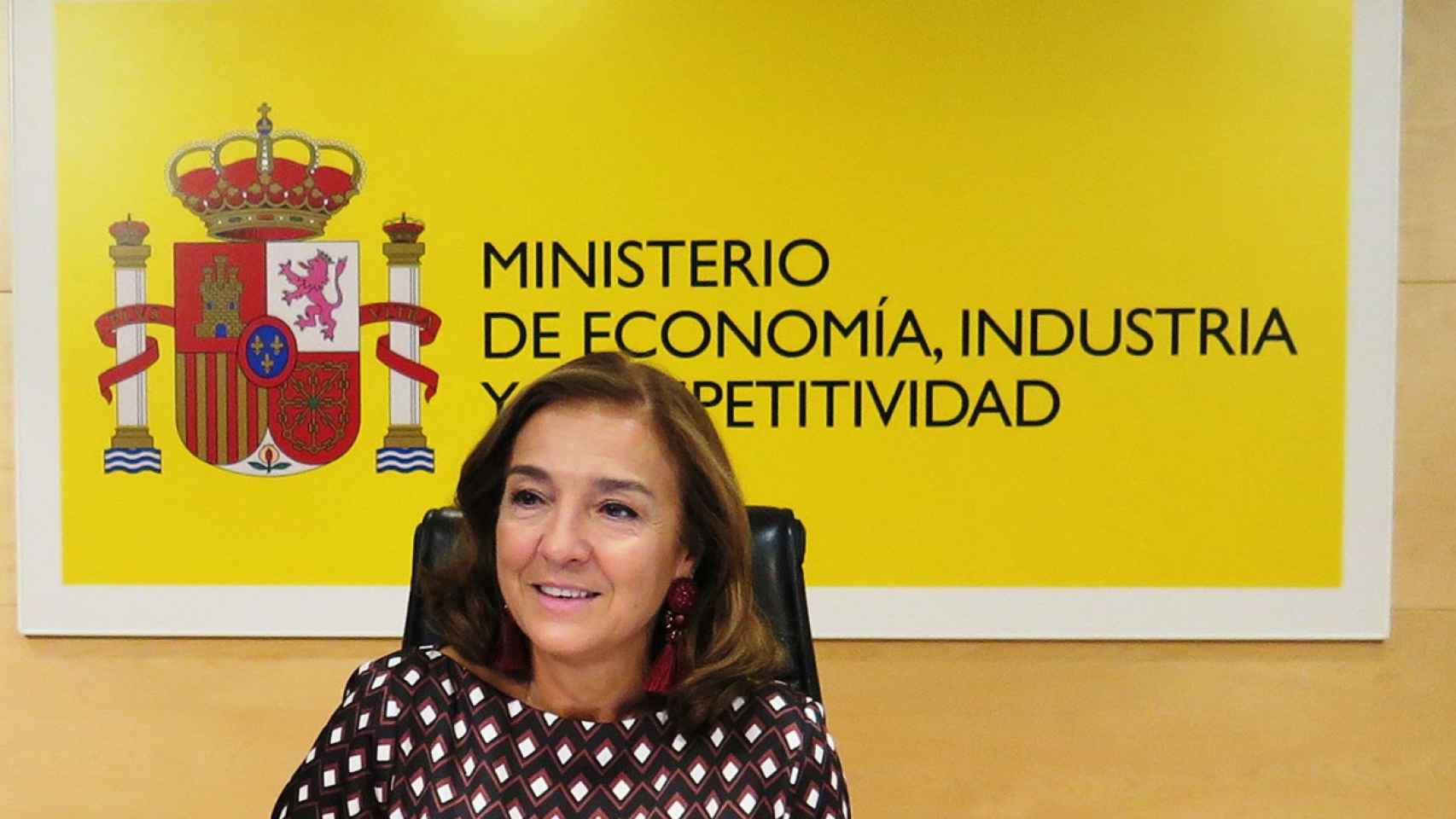 Carmen Vela, secretaria de Estado de Investigación, Desarrollo e Innovación, en un acto en el Ministerio.