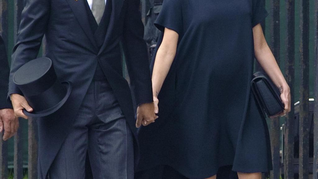 Los Beckham en la boda de Kate Middleton y el príncipe Guillermo.