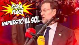 'Placa, placa Impuesto al Sol', un hilarante 'troleo' musical a Rajoy de Greenpeace.
