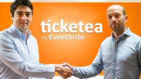 A la izquierda, Javier Andrés, CEO de Ticketea, será el responsable de Eventbrite en España y Portugal.
