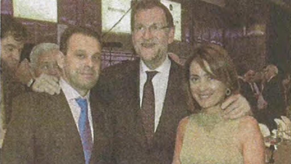 José Hernandez Mosquera con Mariano Rajoy.