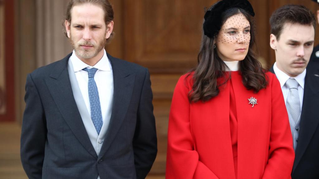 Andrea Casiraghi y Tatiana Santo Domingo.