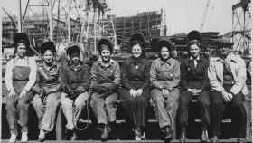 Trabajadoras en Pascagoula (Mississippi, EEUU), en 1943.