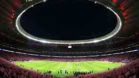 El estadio Wanda Metropolitano acoge este sábado la final de la Copa del Rey entre el Barcelona y el Sevilla.