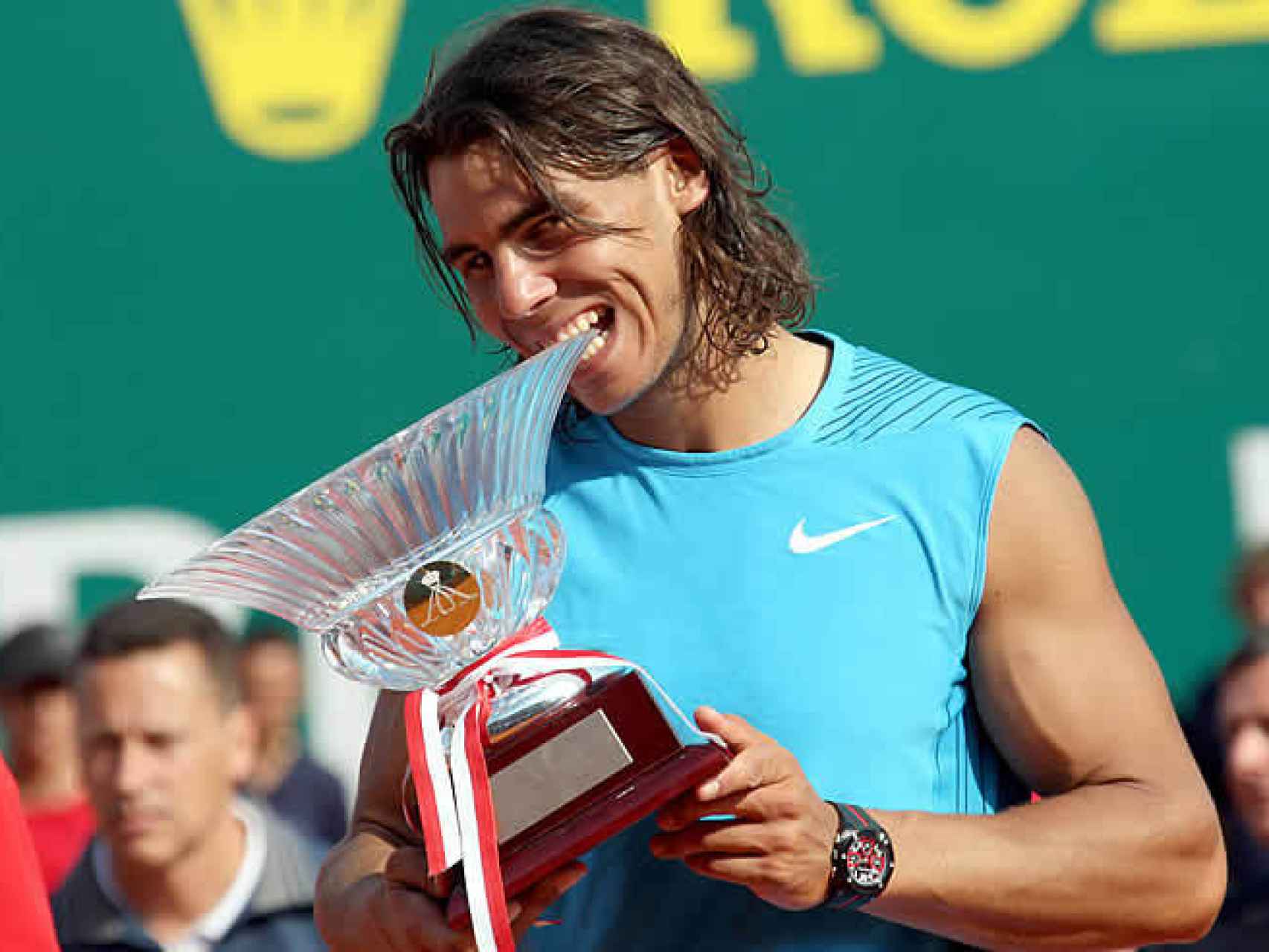 En 2008, Nadal se convirtió en el tenista con más títulos en Montecarlo.