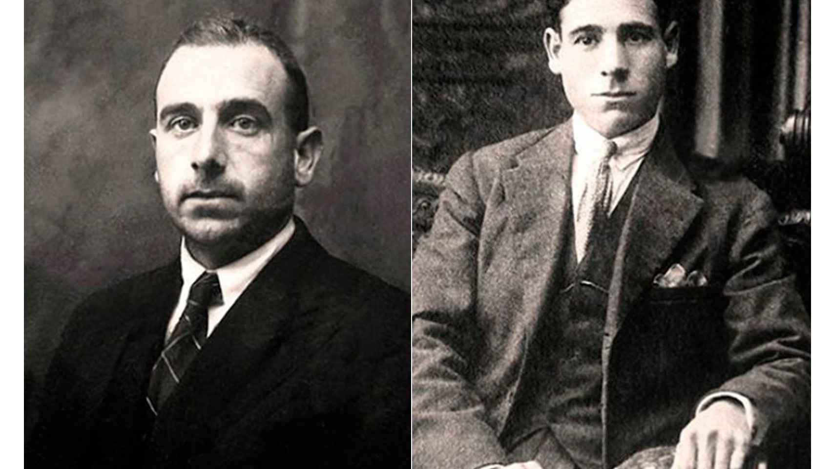 Los hermanos Manuel y Antonio-Ramiro Lapeña, en archivo familiar.