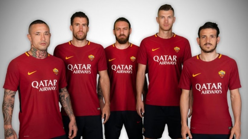 Camiseta de la Roma 2018-2019