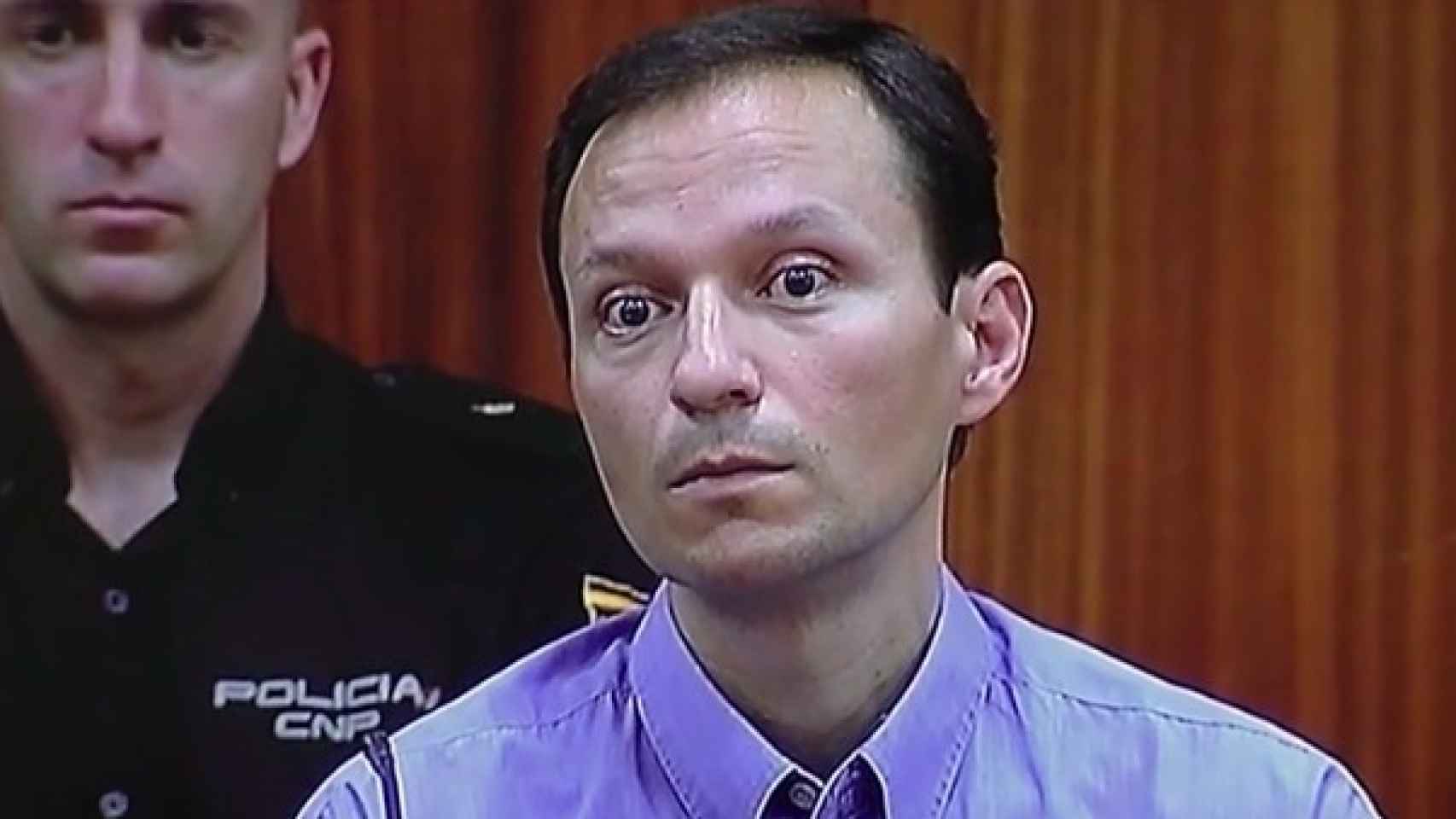 El asesino José Bretón mientras escuchaba en julio de 2013 su condena